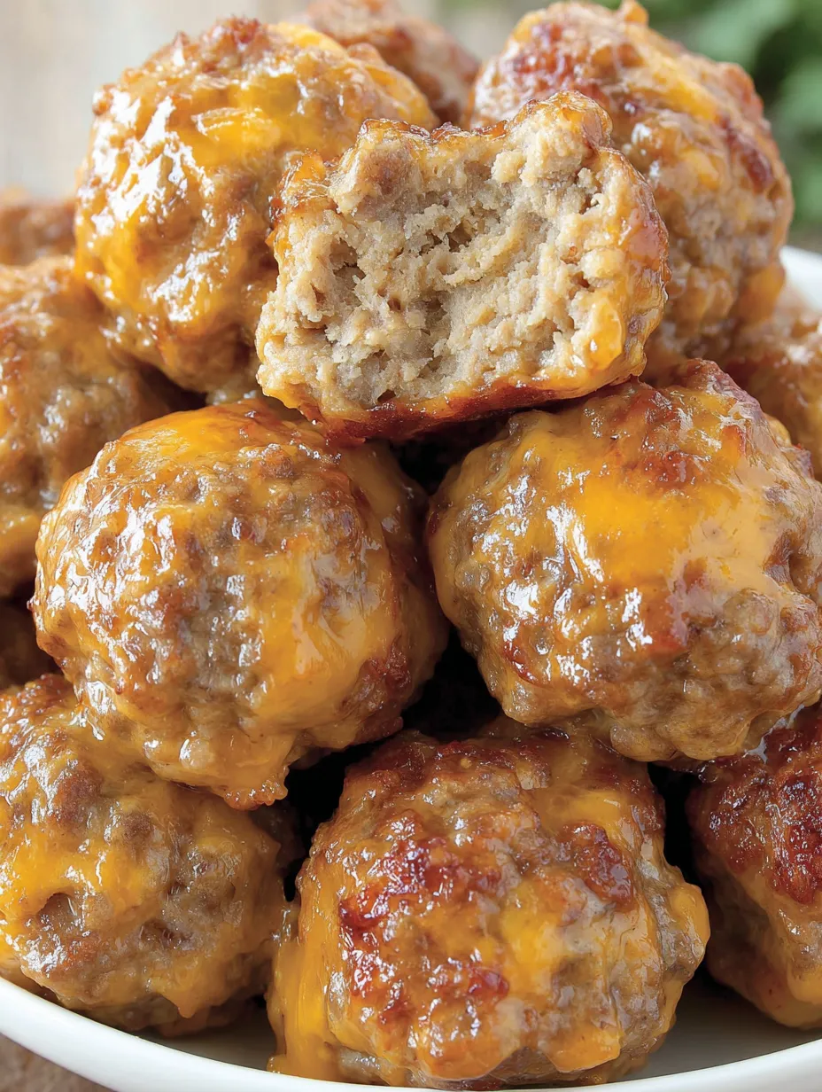 Sausage Cheese Balls
