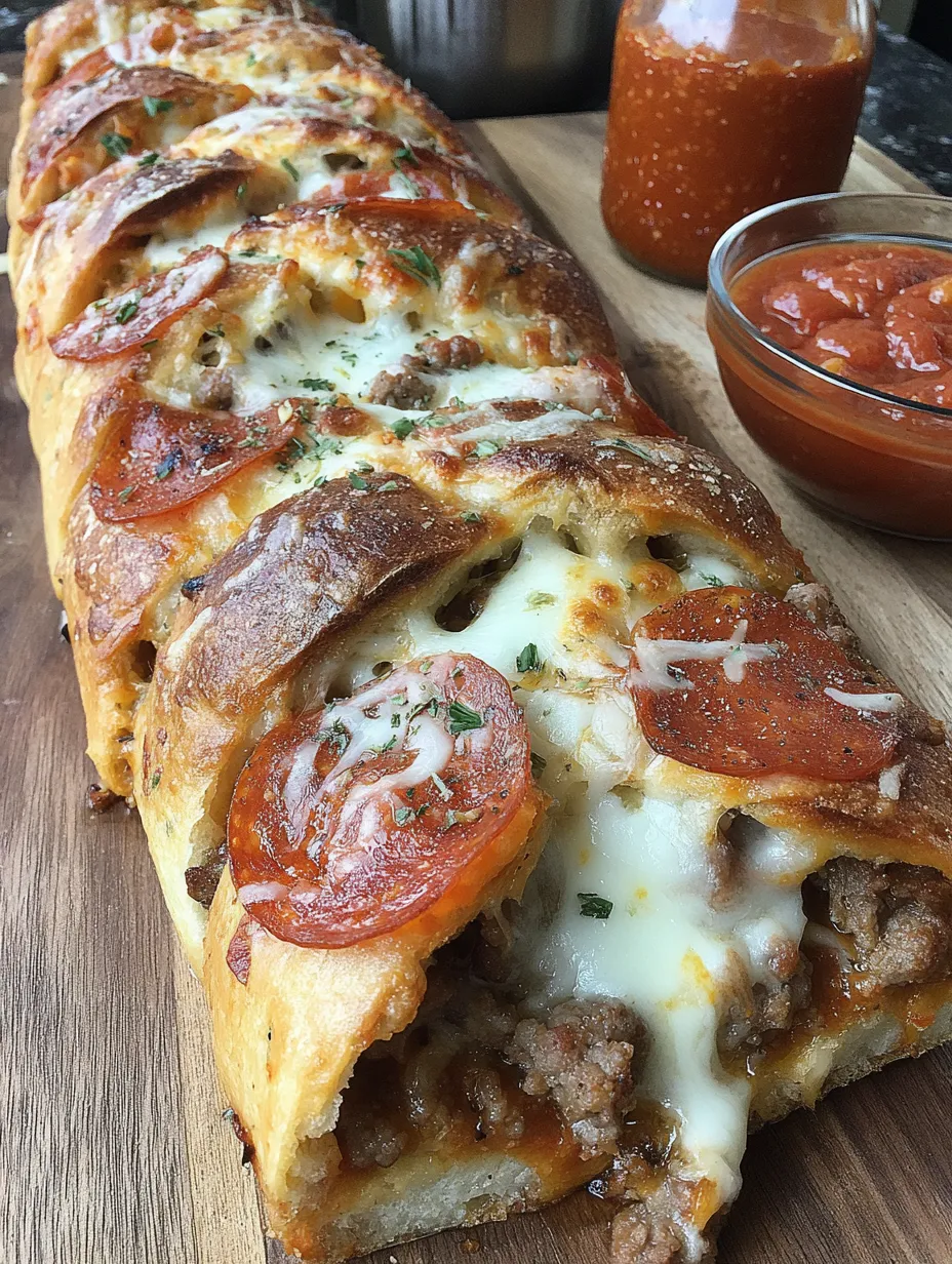 Meat Lovers Pizza Bread Recipe