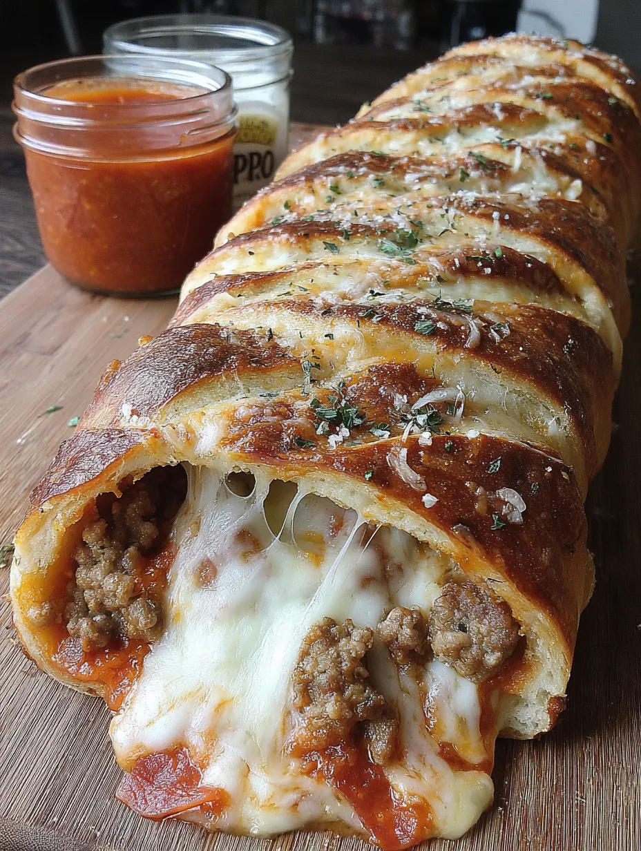 Meat Lovers Pizza Bread Recipe