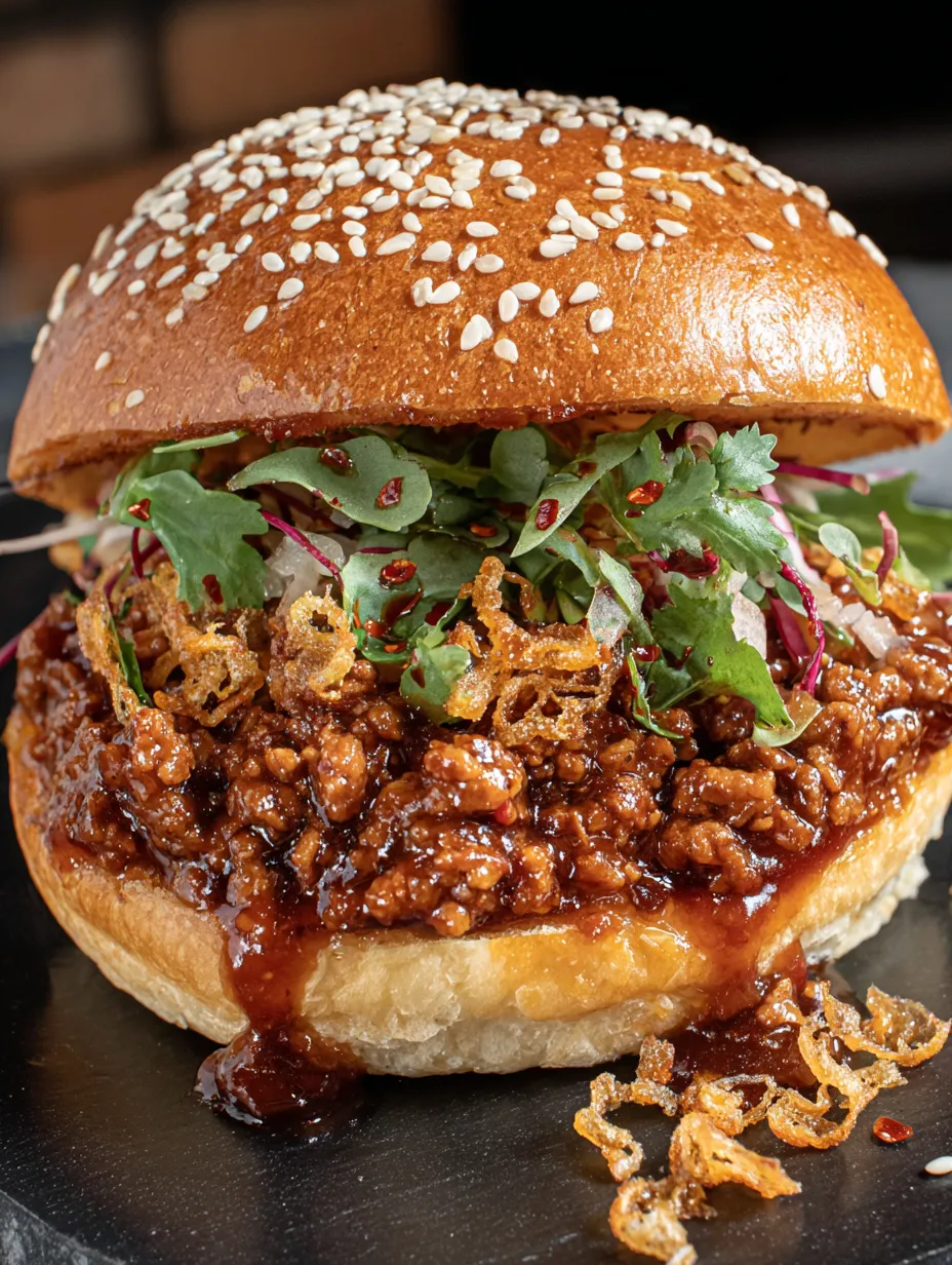 Asian Sloppy Joe