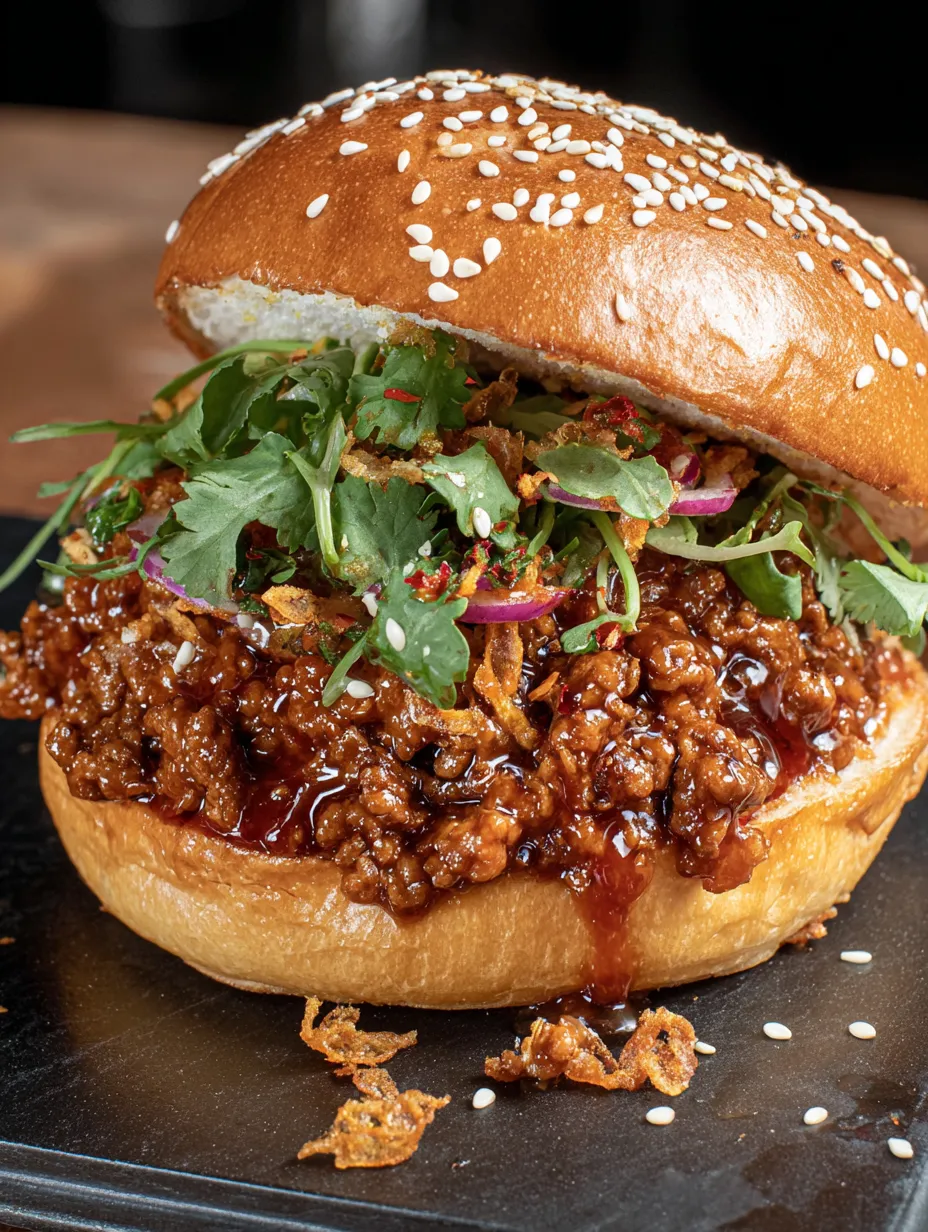 Asian Sloppy Joe