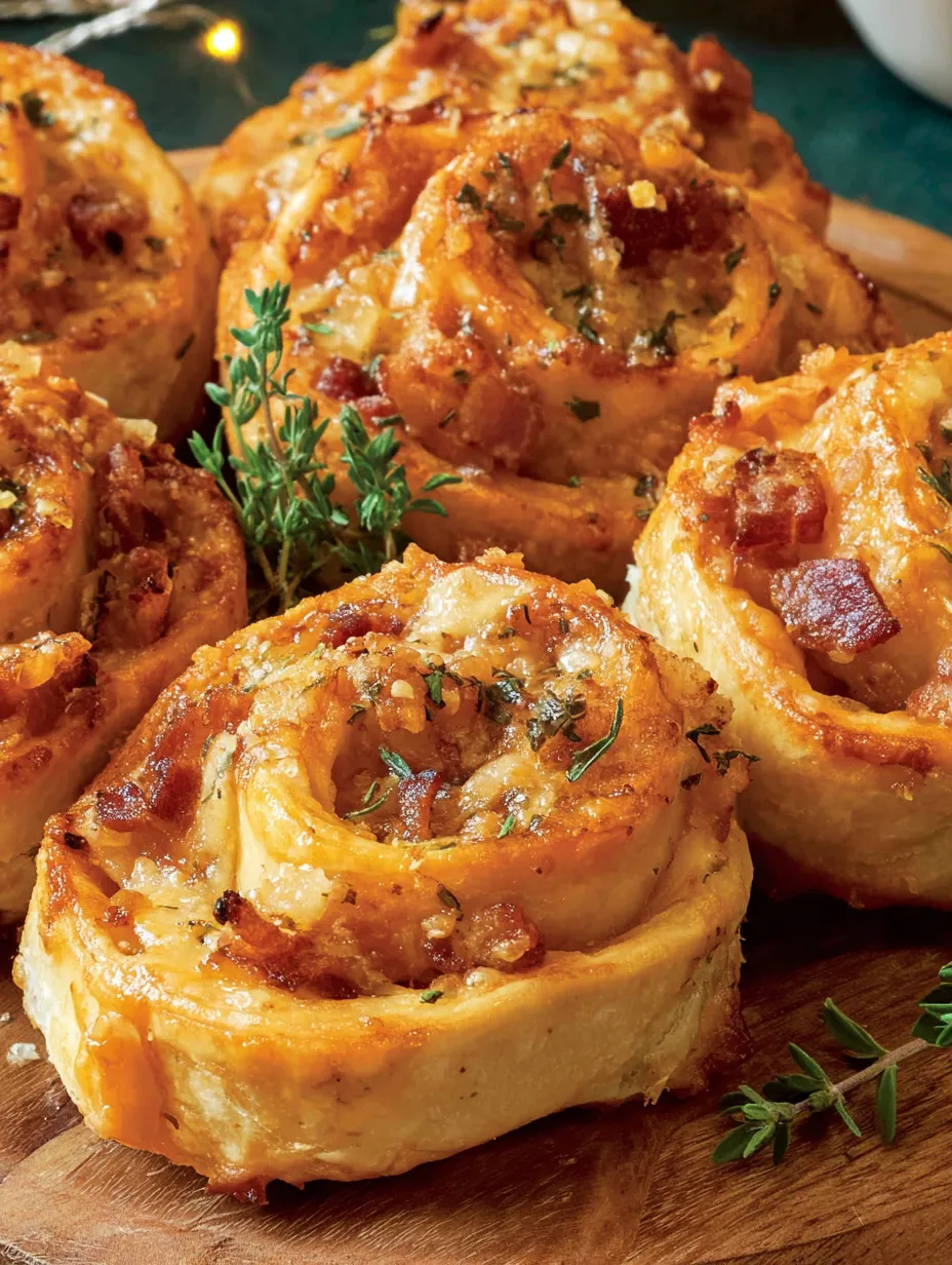 Baked Turkey and Cheese Rolls