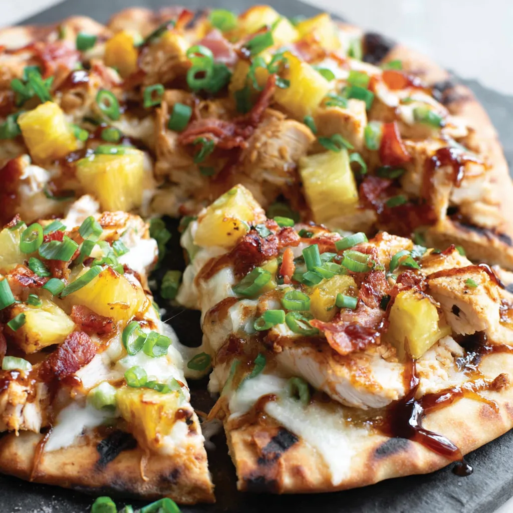 Grilled Chicken Teriyaki Pizza