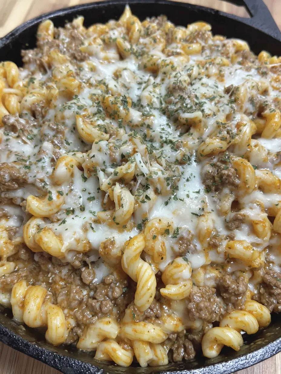 Cheese Steak Homemade Hamburger Helper