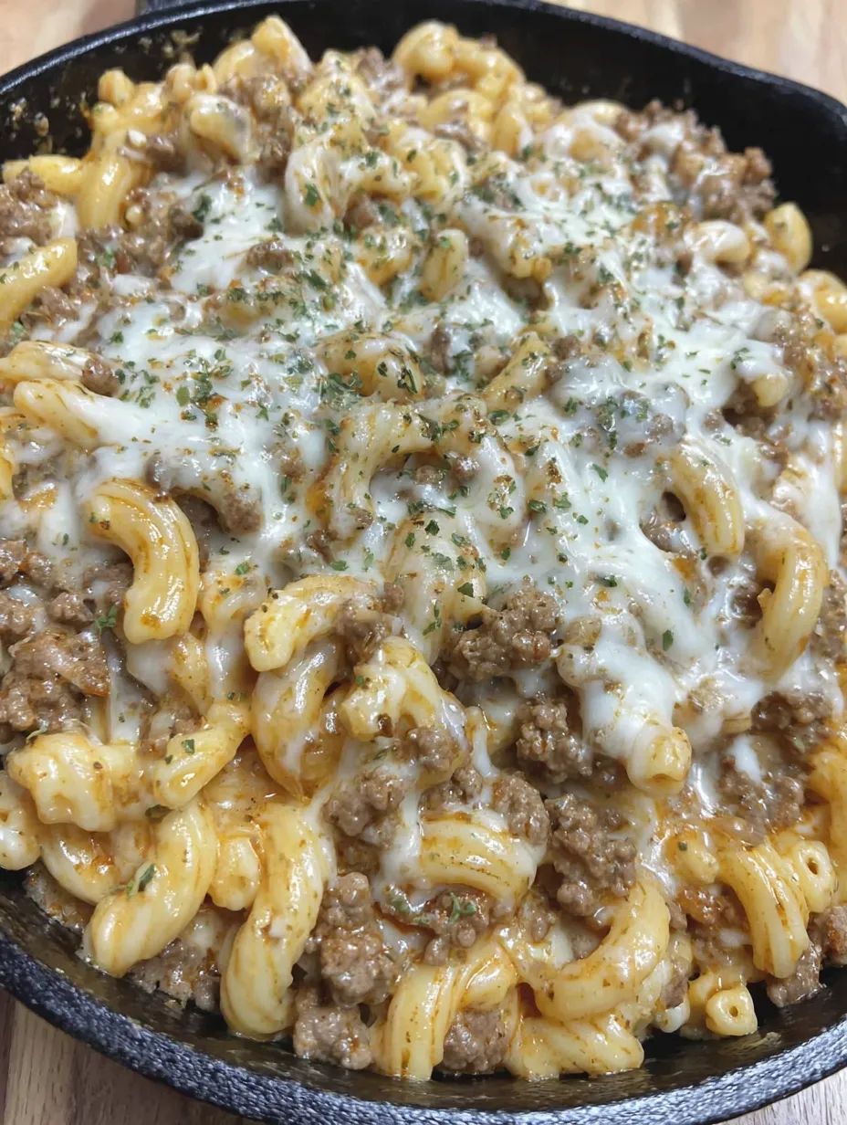 Cheese Steak Homemade Hamburger Helper