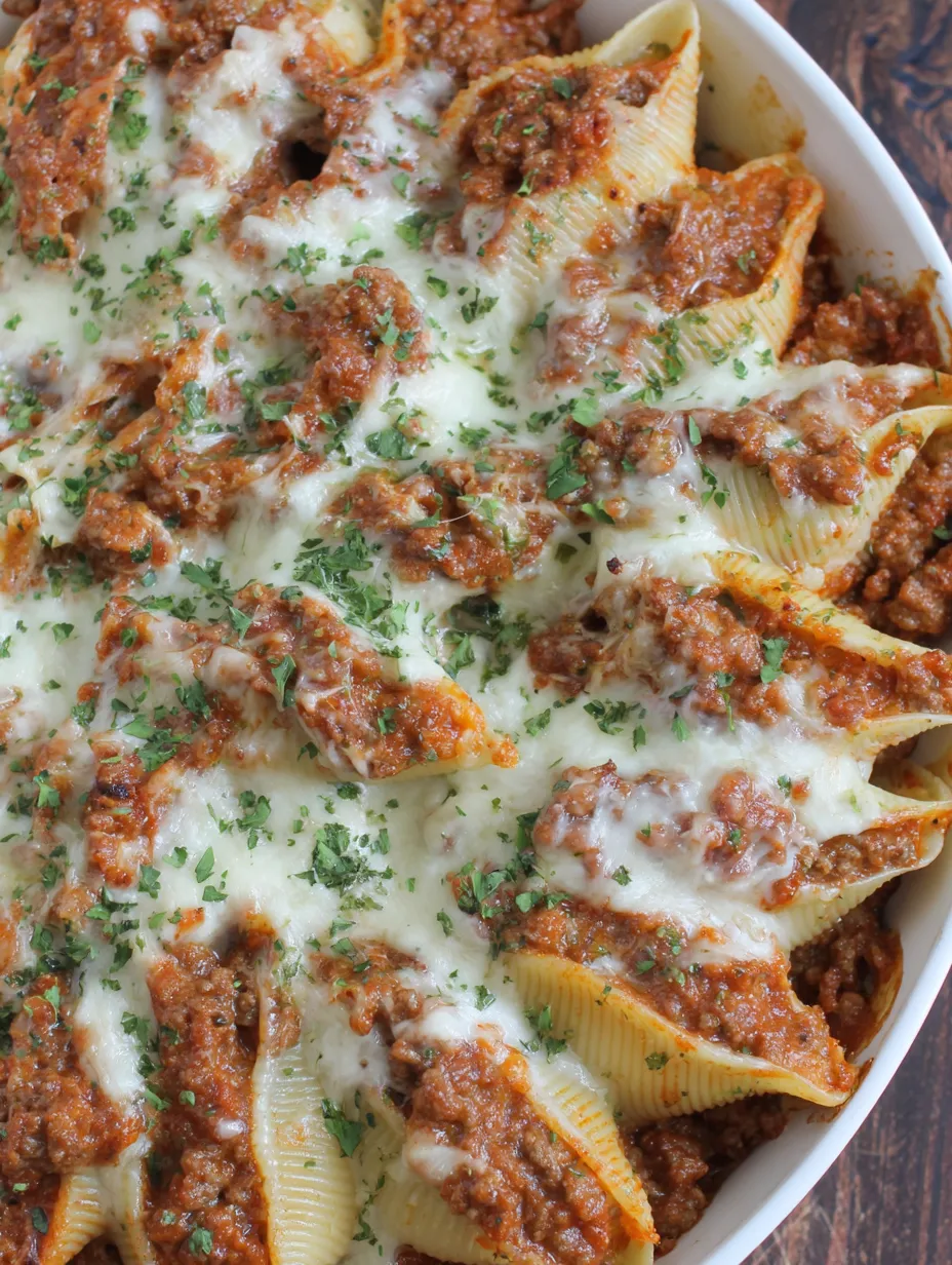 Cheesy Stuffed Shells