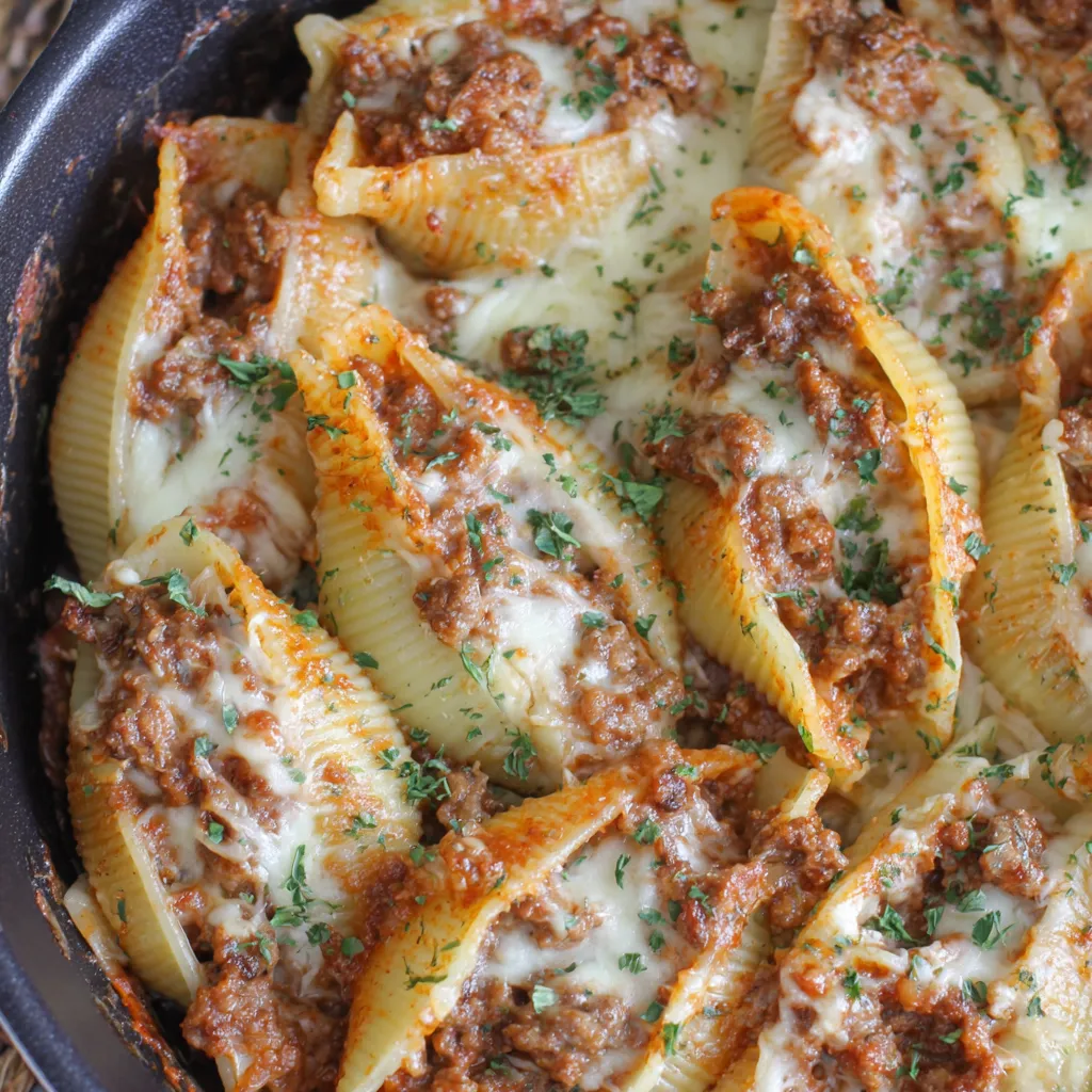Cheesy Stuffed Shells