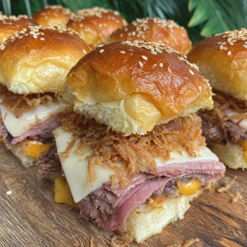 Chipotle Roast Beef Sliders