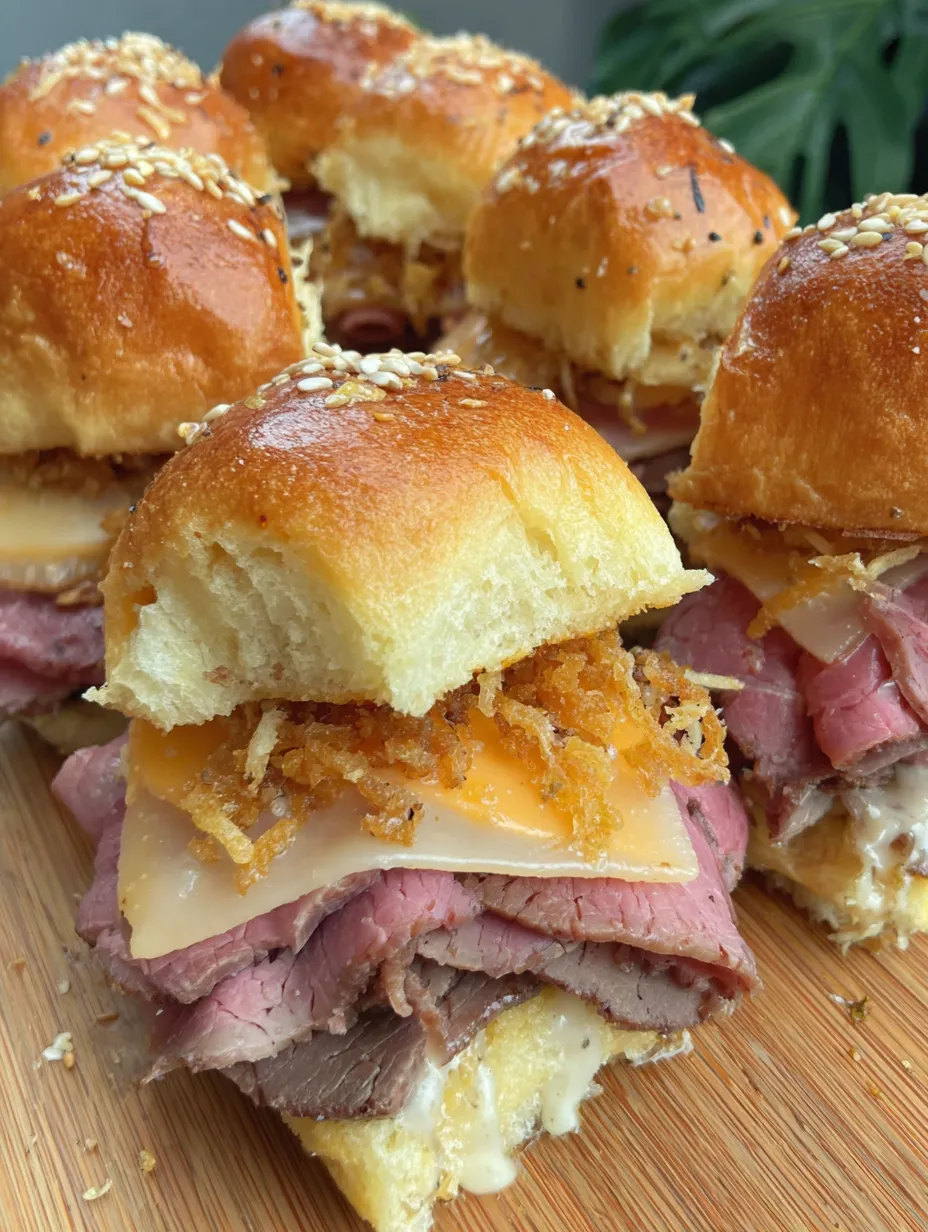 Chipotle Roast Beef Sliders