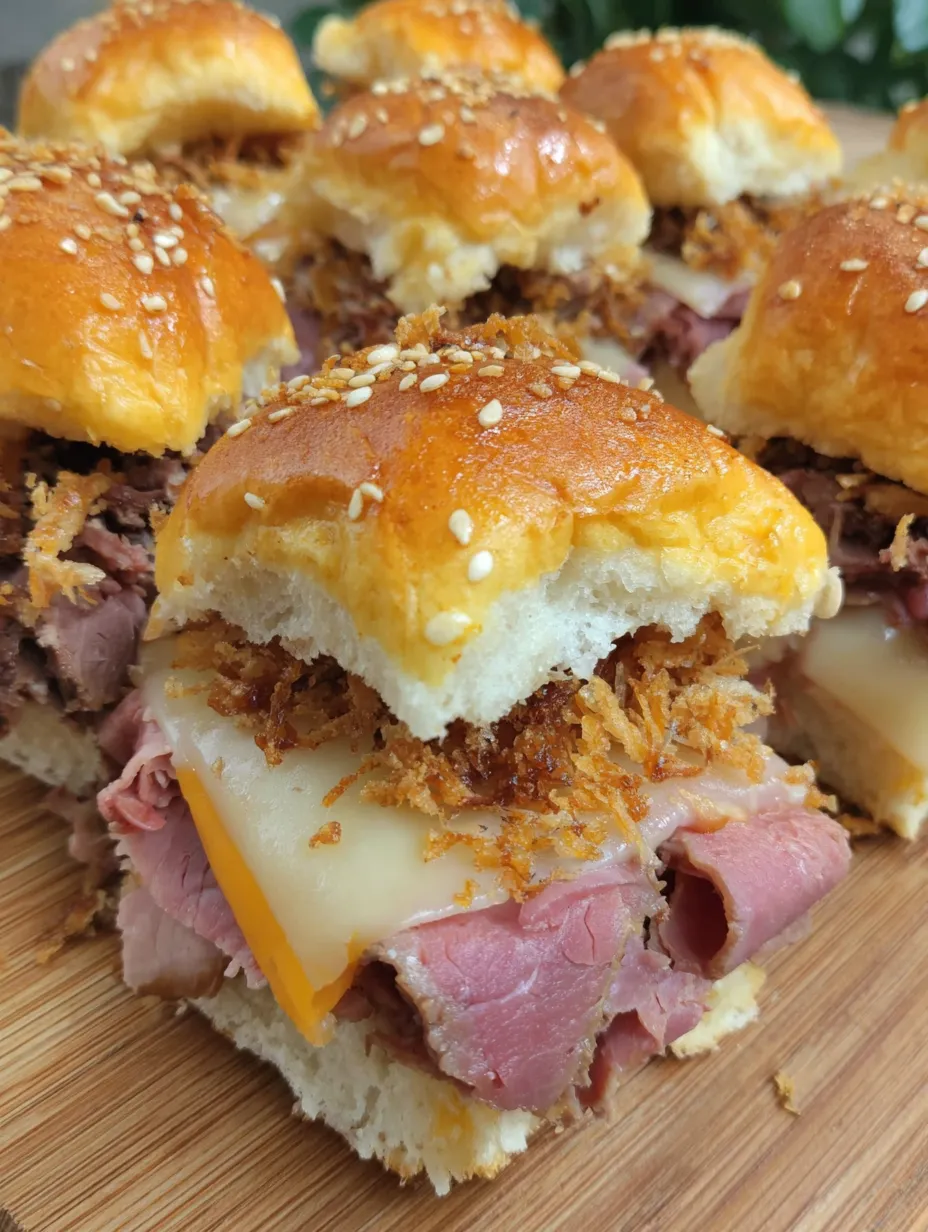 Chipotle Roast Beef Sliders