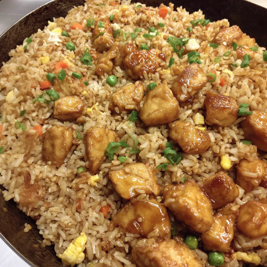 Orange Chicken Fried Rice