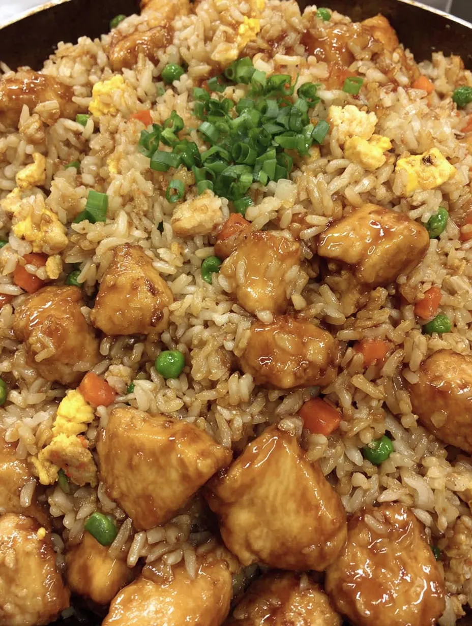 Orange Chicken Fried Rice