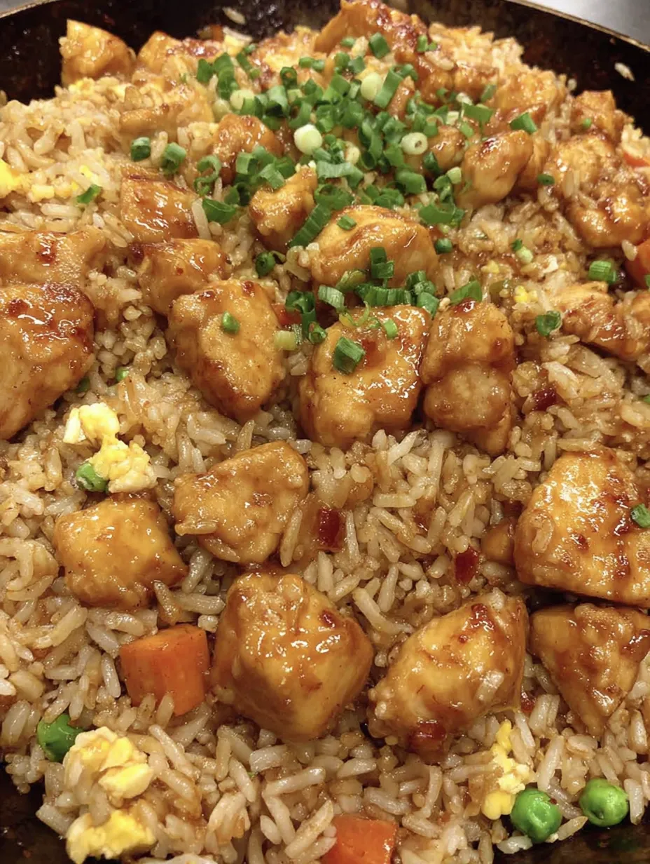 Orange Chicken Fried Rice
