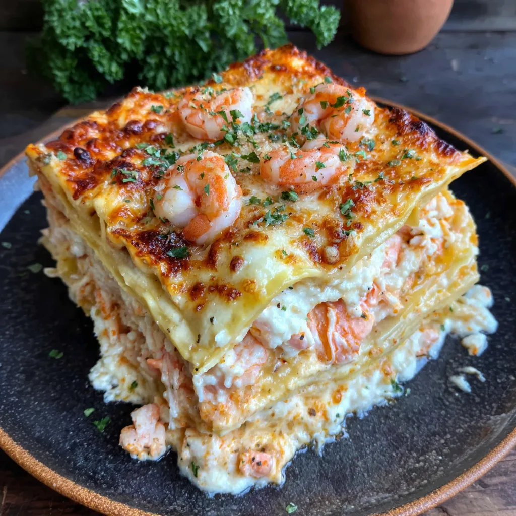 Seafood Lasagna Recipe