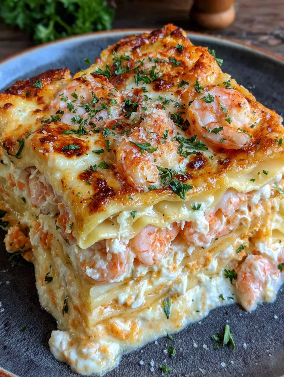 Seafood Lasagna Recipe