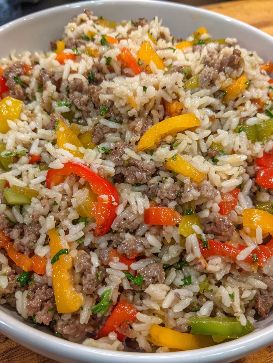 One Pot Dirty Rice