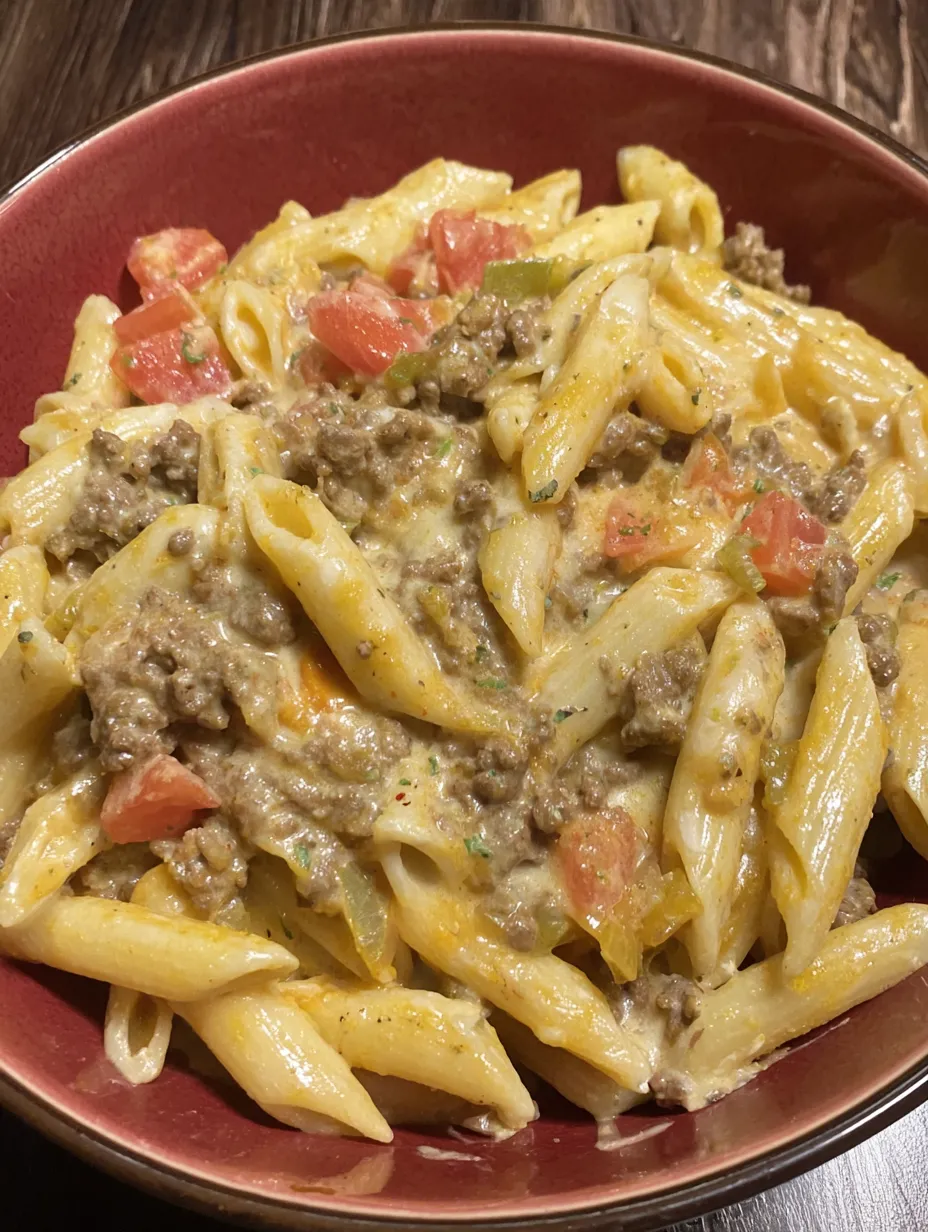 Queso Taco Pasta