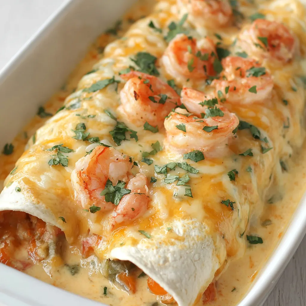 Shrimp Enchiladas