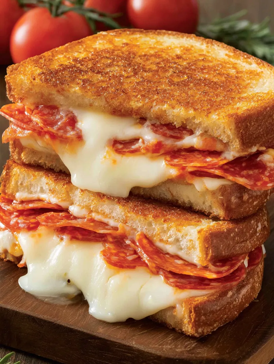 Pepperoni Pizza Grilled Cheese