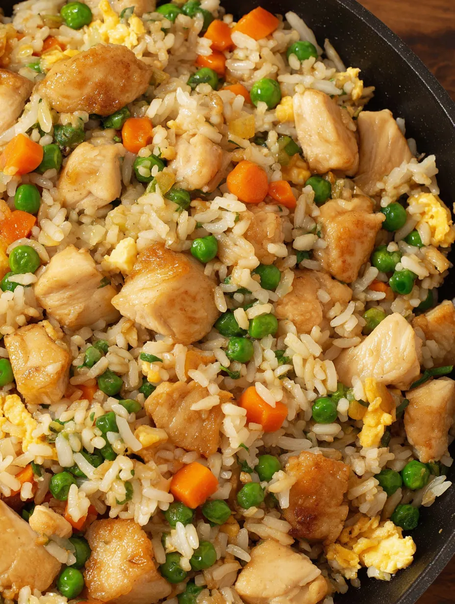 Easy Chicken Fried Rice