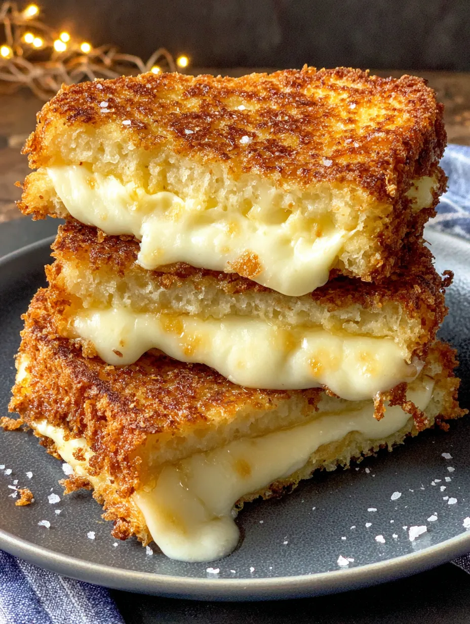 Mozzarella in Carrozza (Italian Fried Mozzarella Sandwiches)