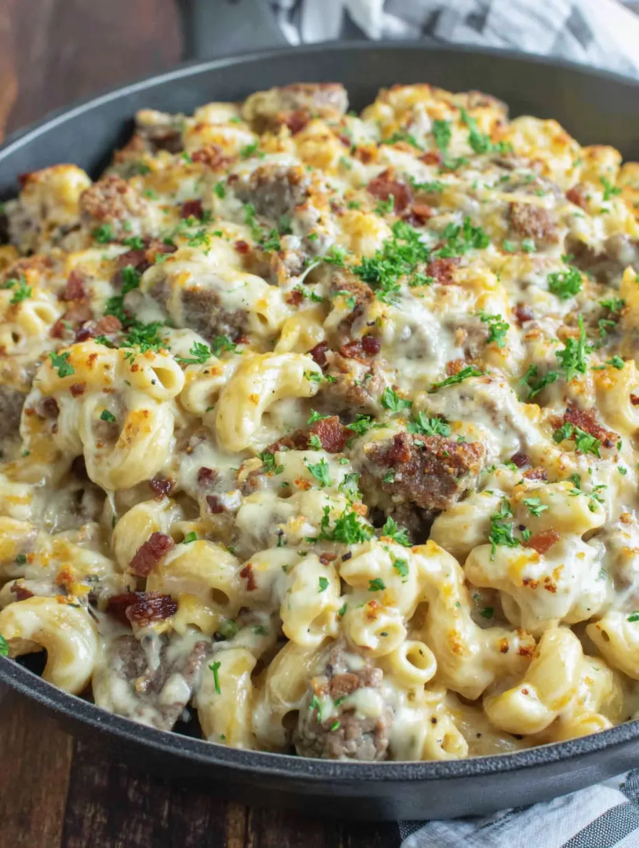 Steak Mac and Cheese