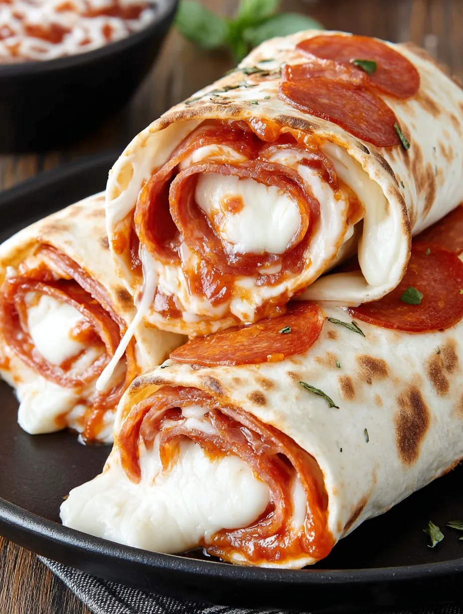 Pepperoni Pizza Rollups