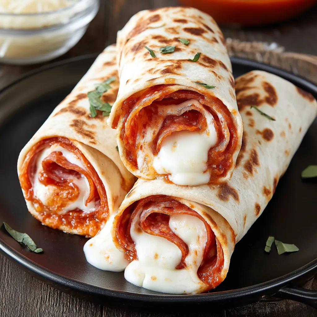 Pepperoni Pizza Rollups