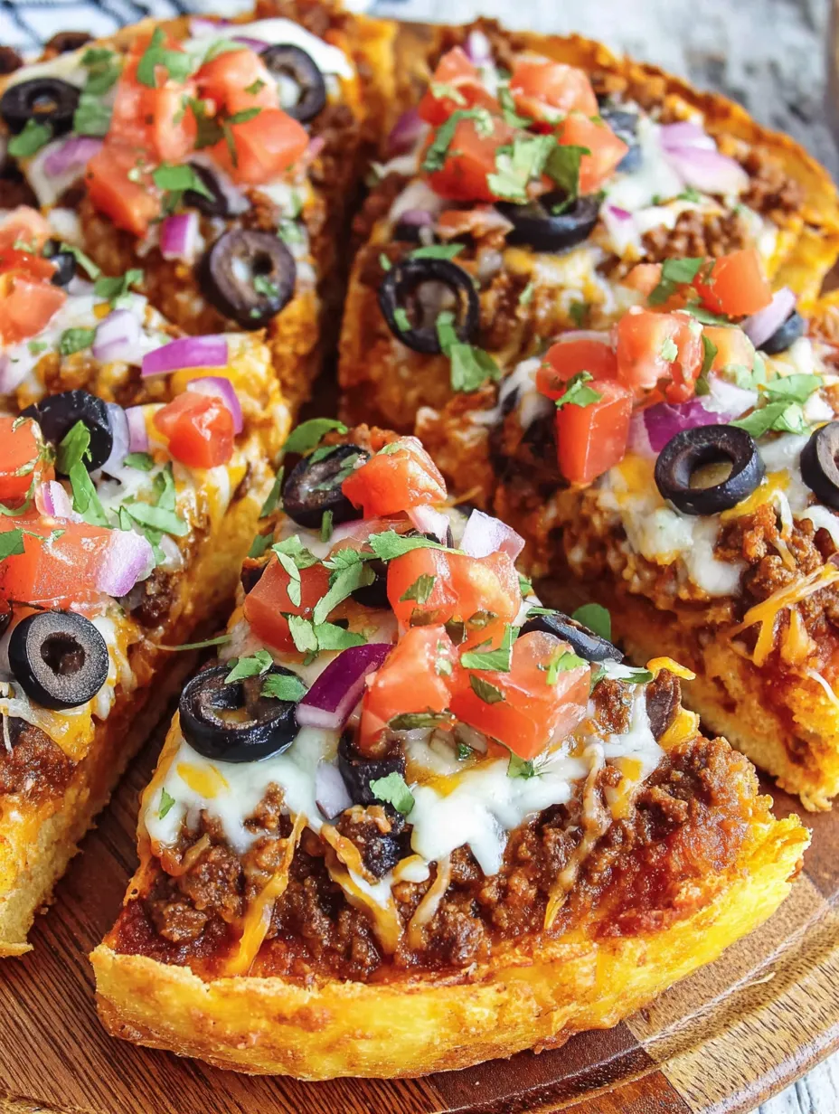 Copycat Taco Bell Mexican Pizza