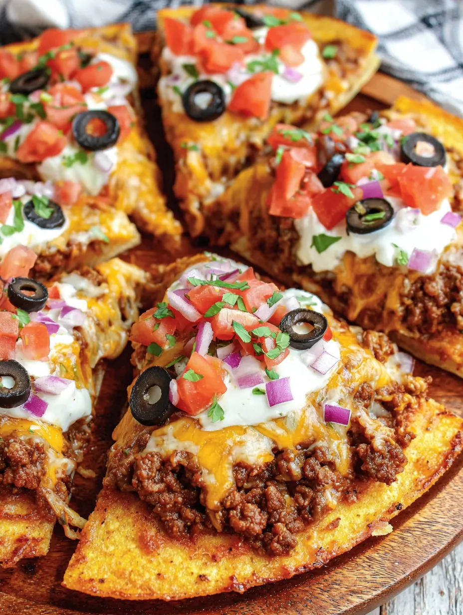 Copycat Taco Bell Mexican Pizza