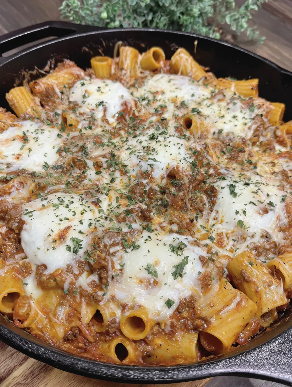Lazy Lasagna Skillet Meal