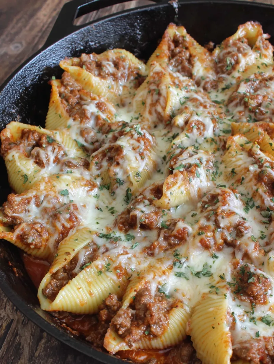 Cheesy Stuffed Shells
