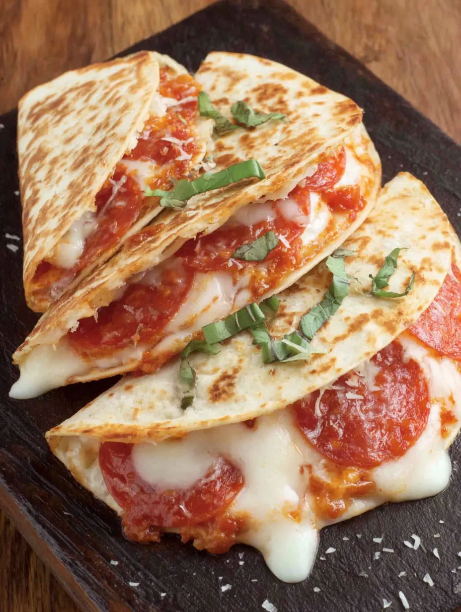 Pizza Quesadillas