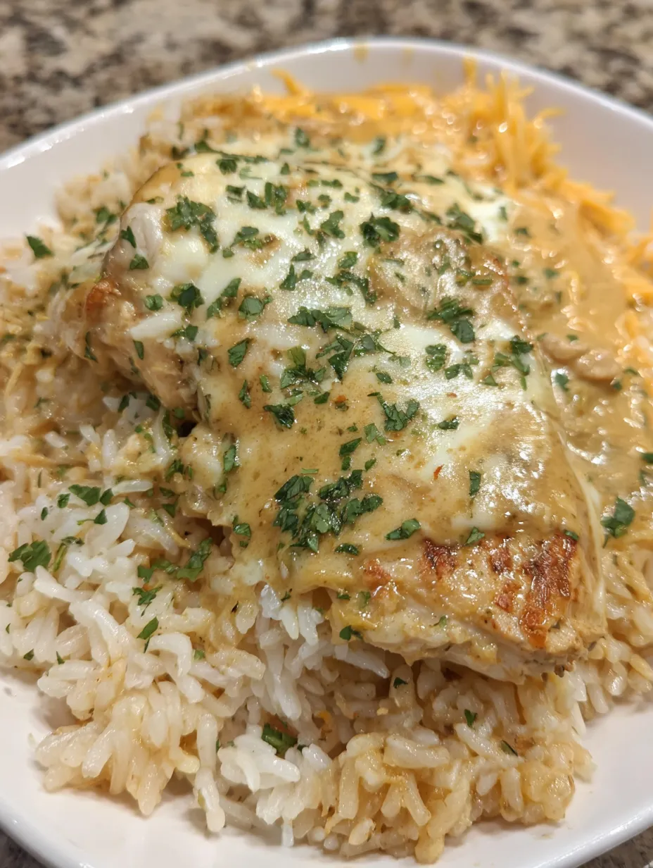 Arroz Con Pollo (Cheesy Chicken and Rice)