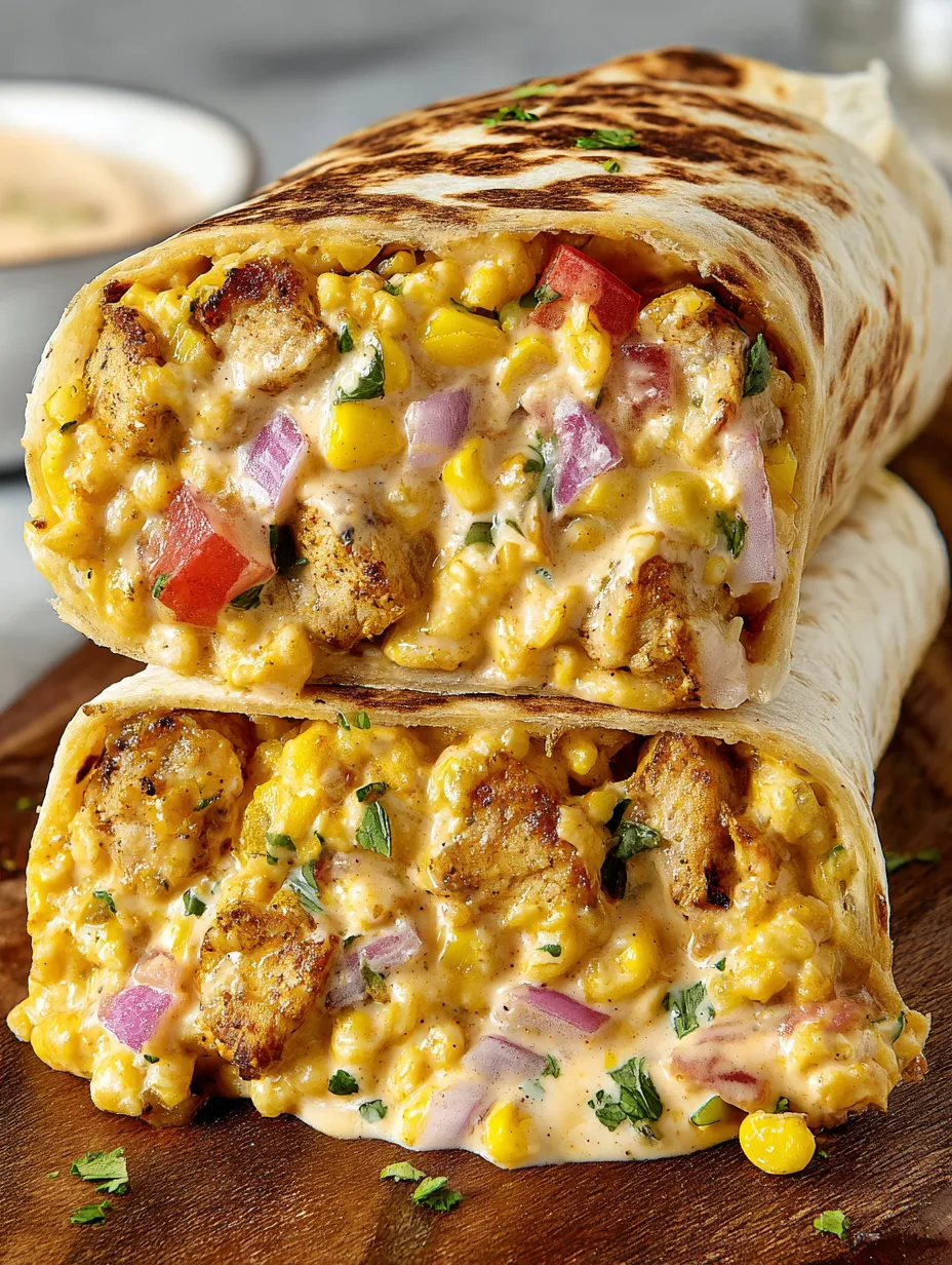 Easy Spicy Chicken Burrito Recipe