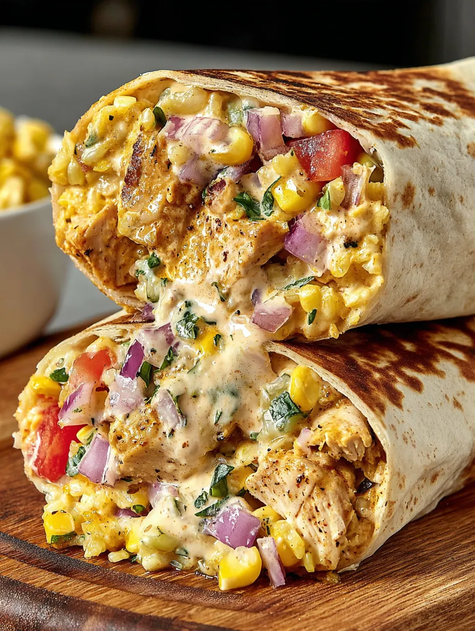 Easy Spicy Chicken Burrito Recipe