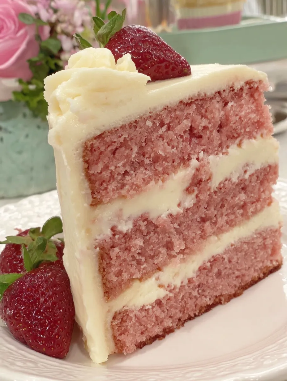 Strawberry Lemonade Cake