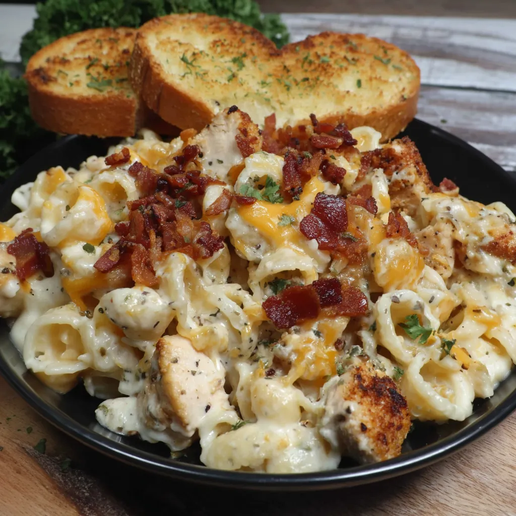 Chicken Bacon Ranch Casserole