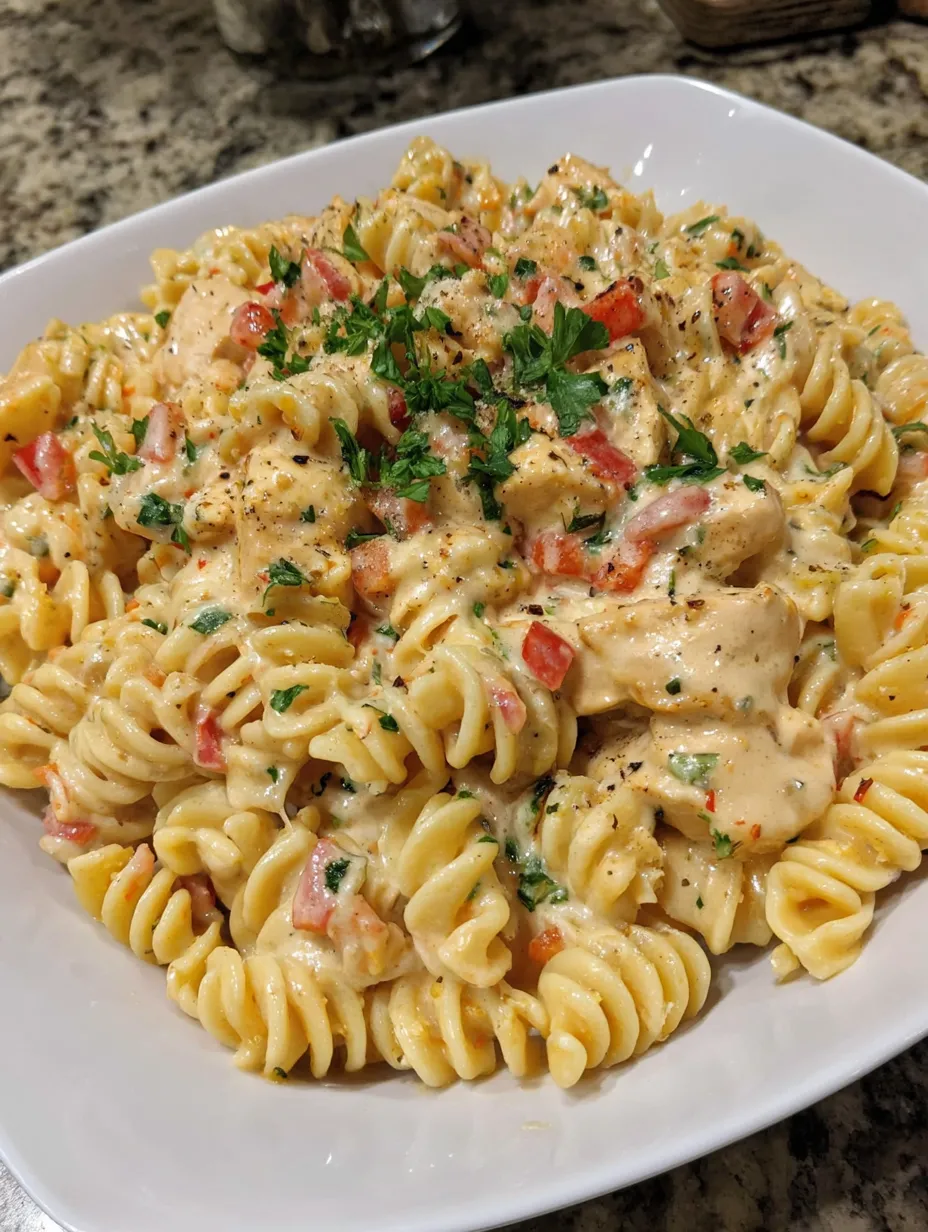 Rotel Chicken Pasta