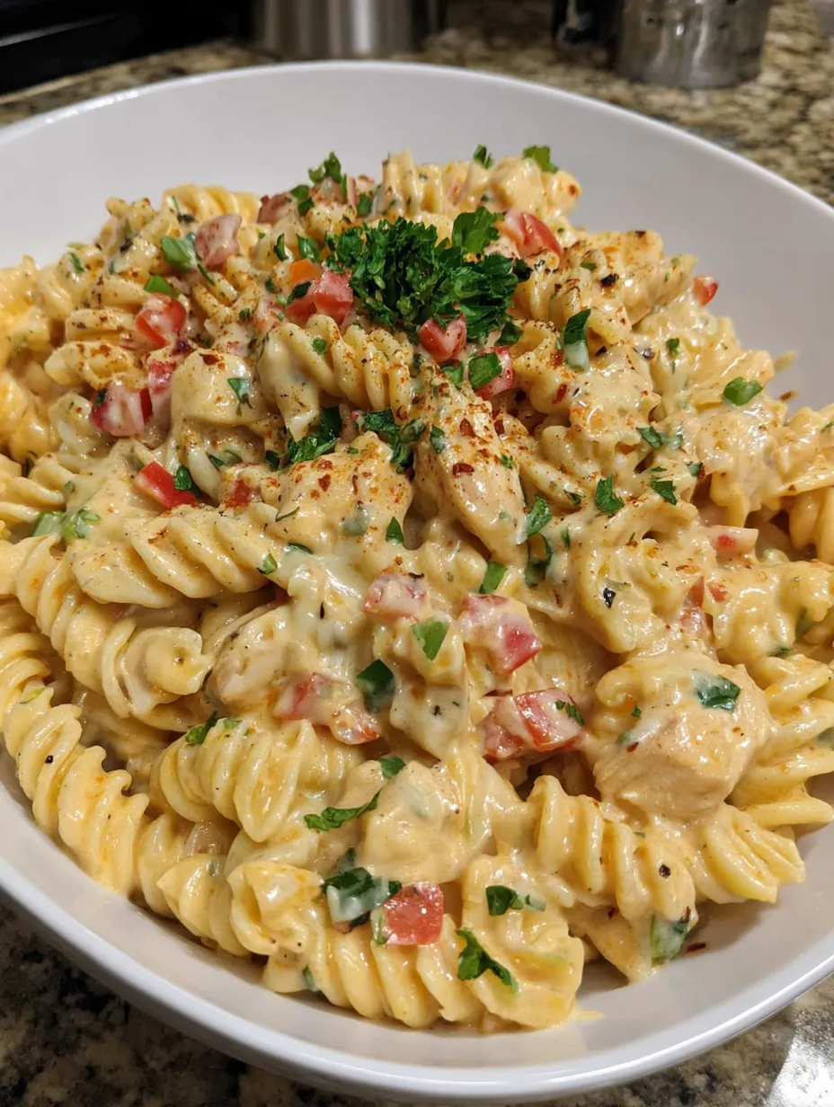 Rotel Chicken Pasta