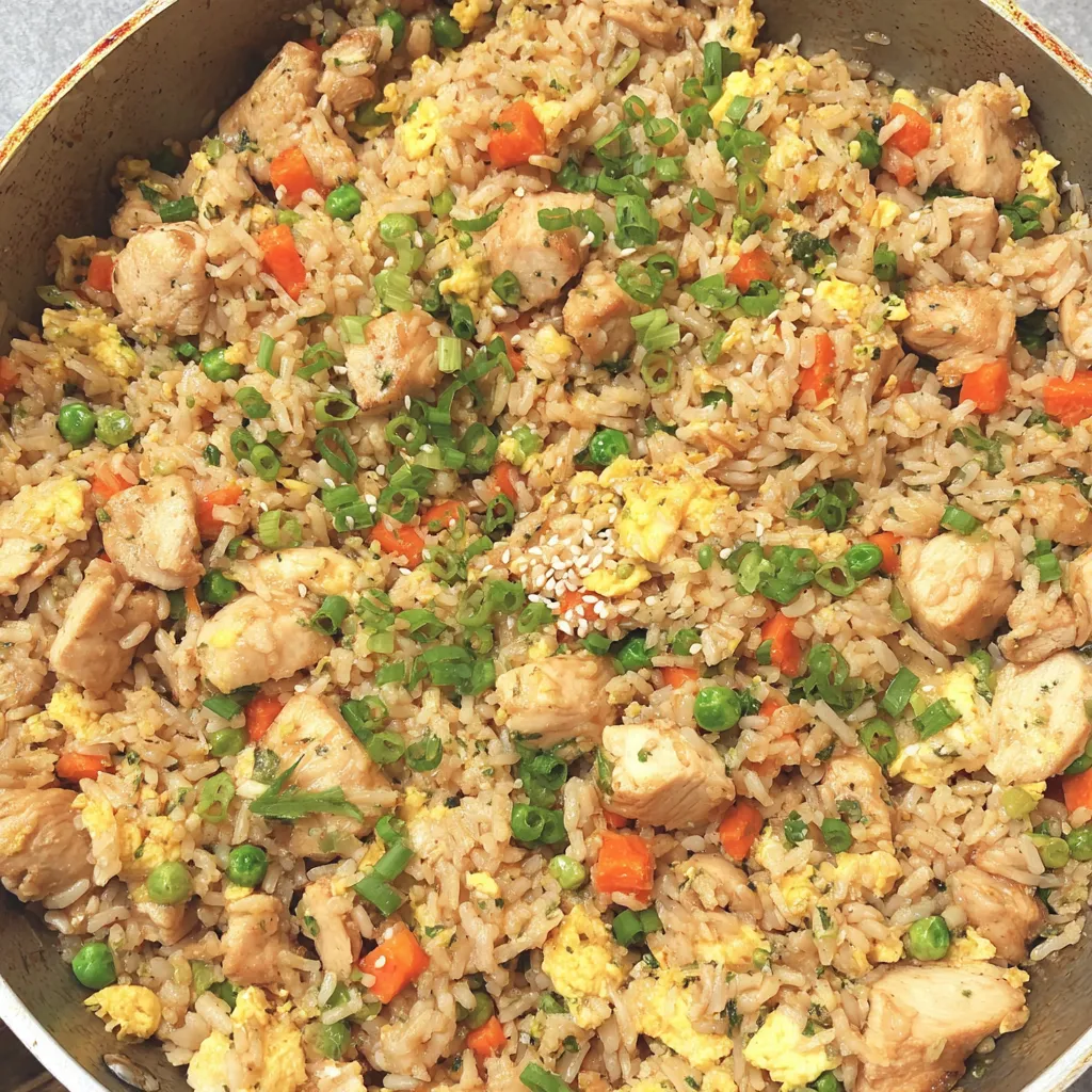 Easy Chicken Fried Rice