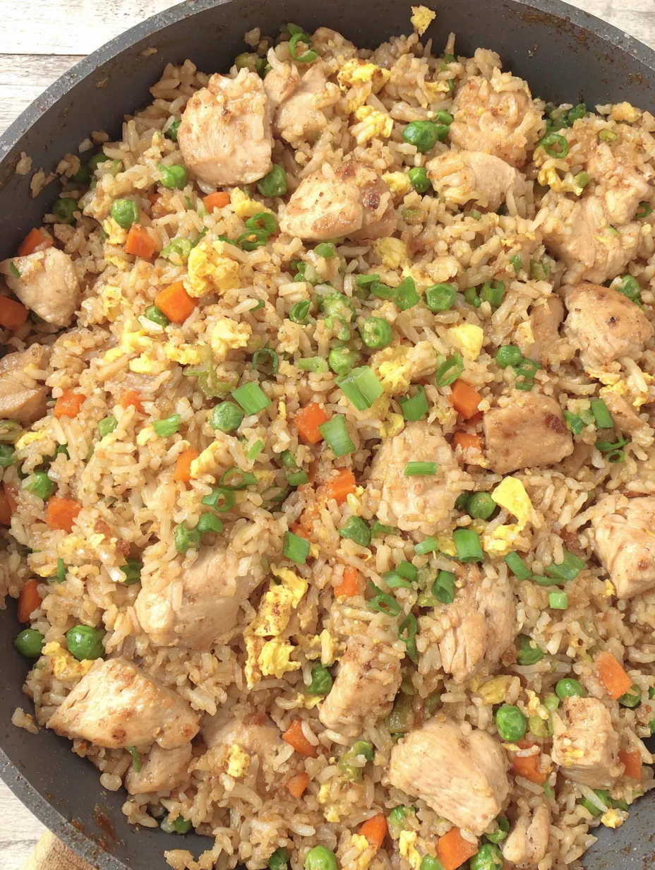 Easy Chicken Fried Rice