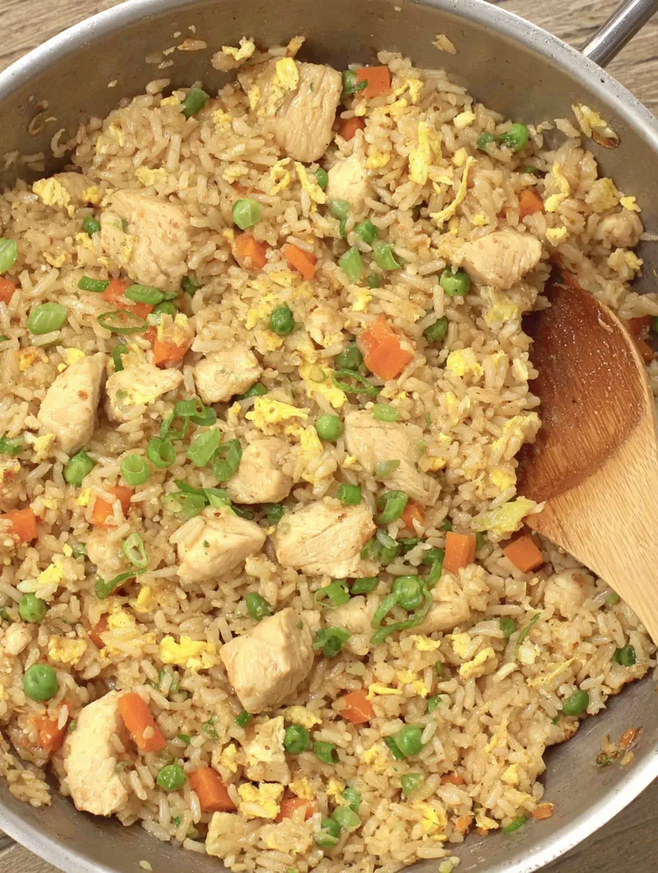 Easy Chicken Fried Rice