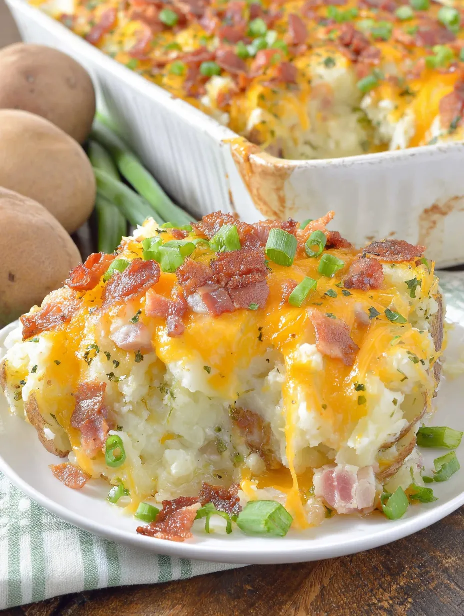 Twice Baked Potato Casserole