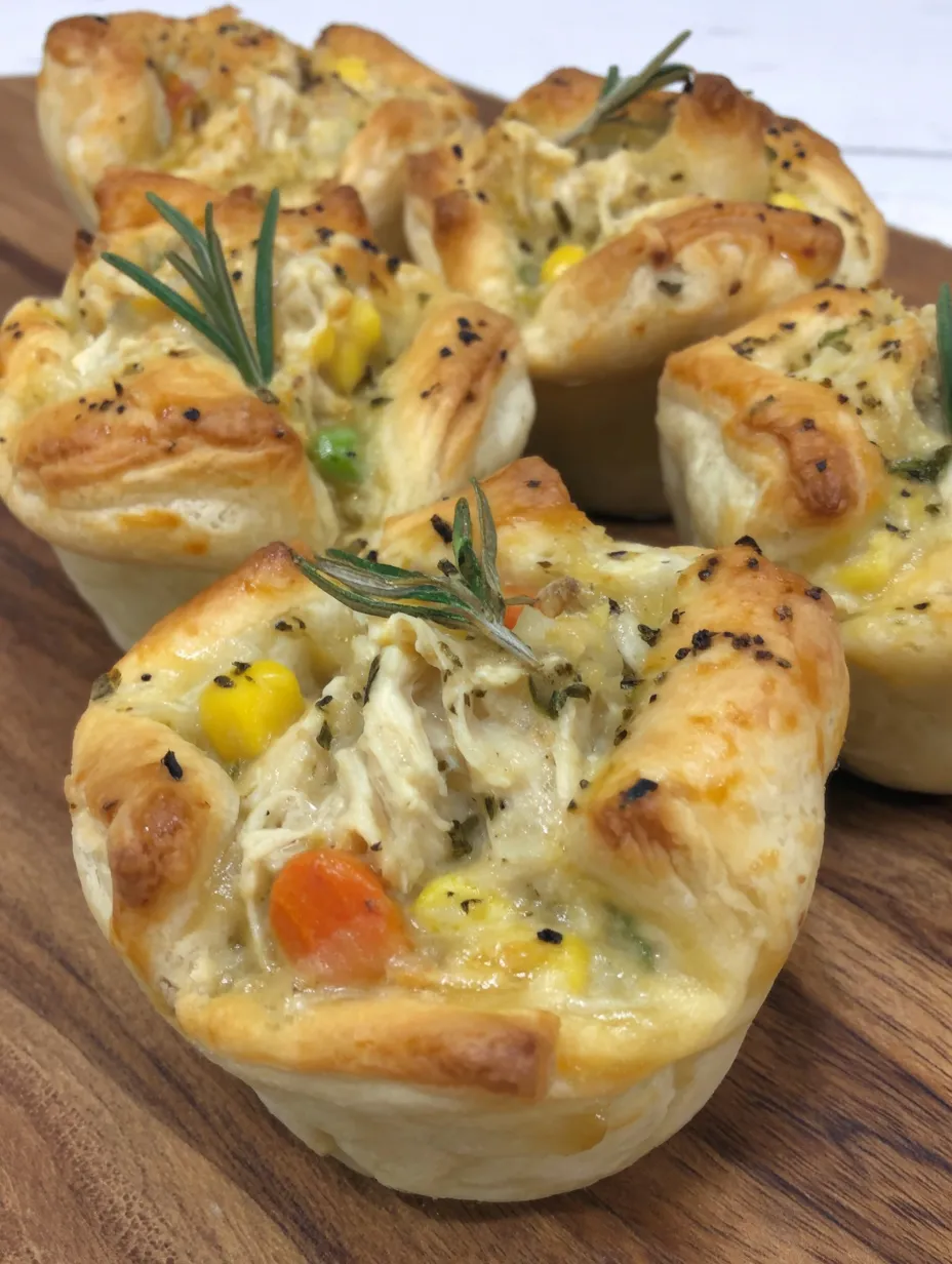 Muffin Tin Chicken Pot Pie