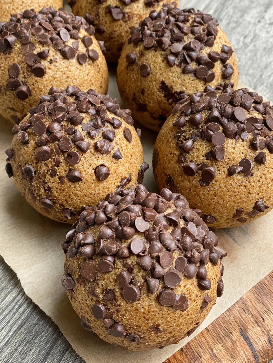 Chocolate Chip Cookie Bombs
