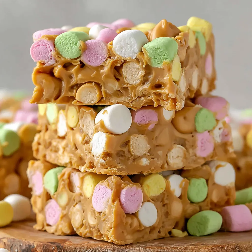 Peanut Butter Marshmallow Squares