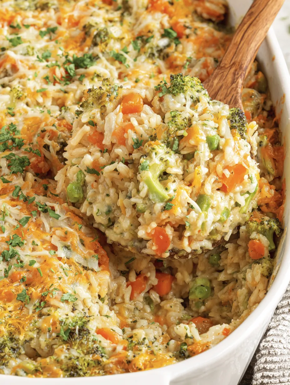 Vegetable and Rice Casserole