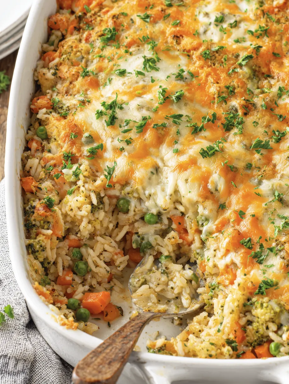Vegetable and Rice Casserole