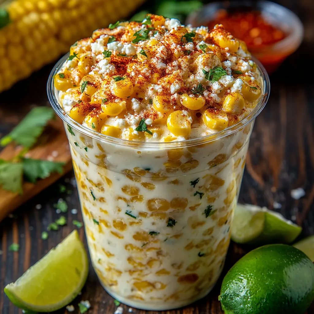 Creamy Mexican Street Corn Cup
